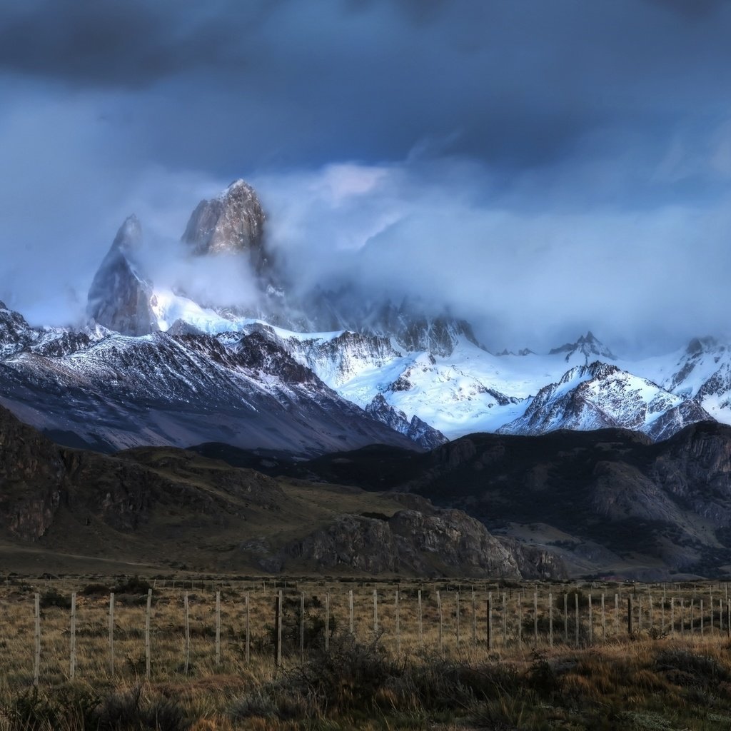 Обои облака, горы, аргентина, clouds, mountains, argentina разрешение 1920x1200 Загрузить