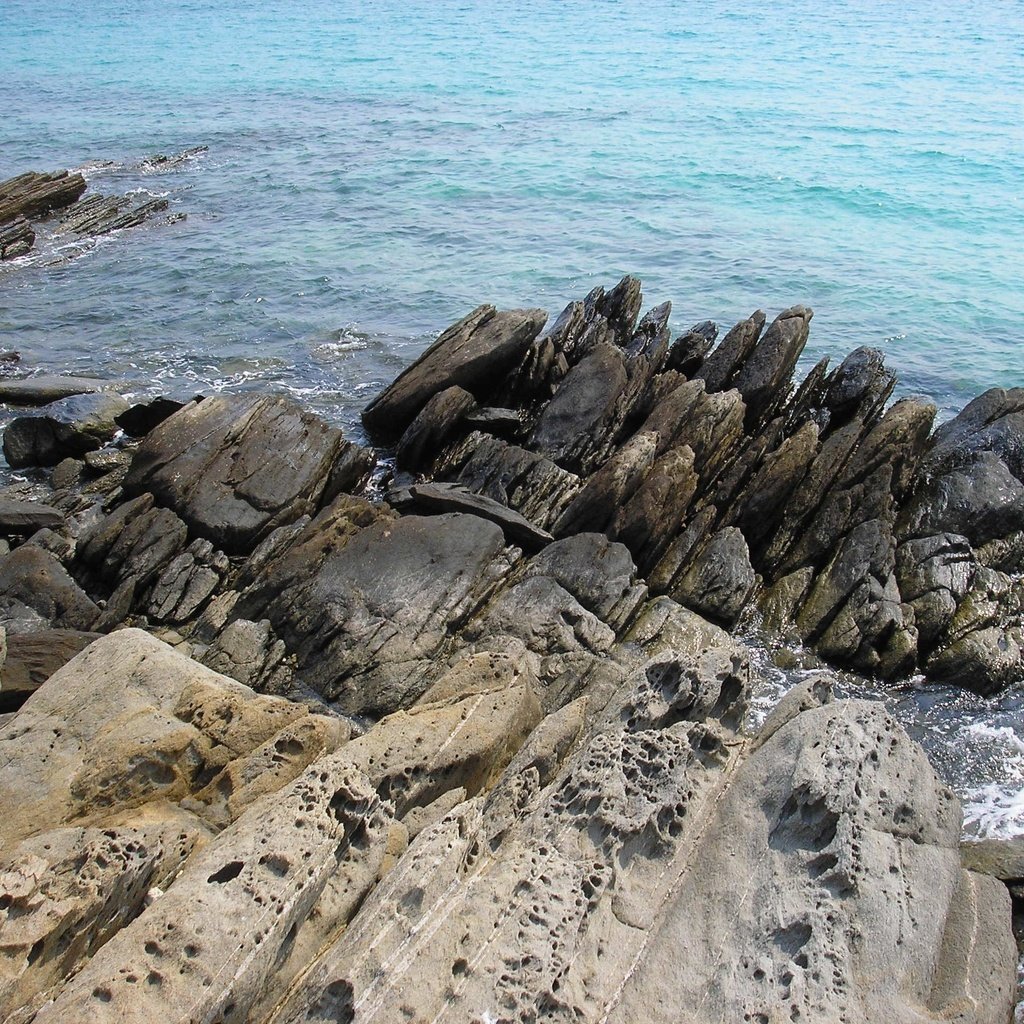 Обои море, тайланд, камни., sea, thailand, stones. разрешение 2560x1920 Загрузить