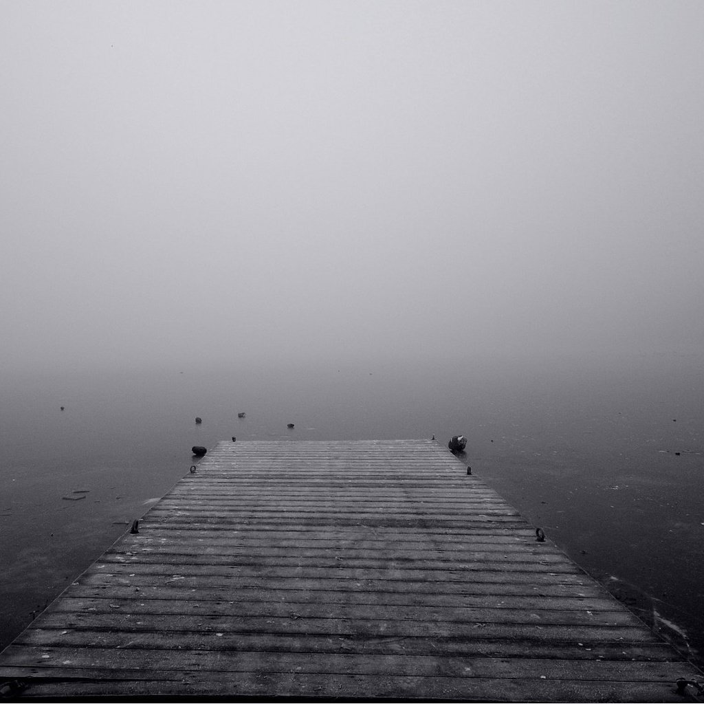 Обои вода, озеро, туман, пирс, water, lake, fog, pierce разрешение 1920x1080 Загрузить