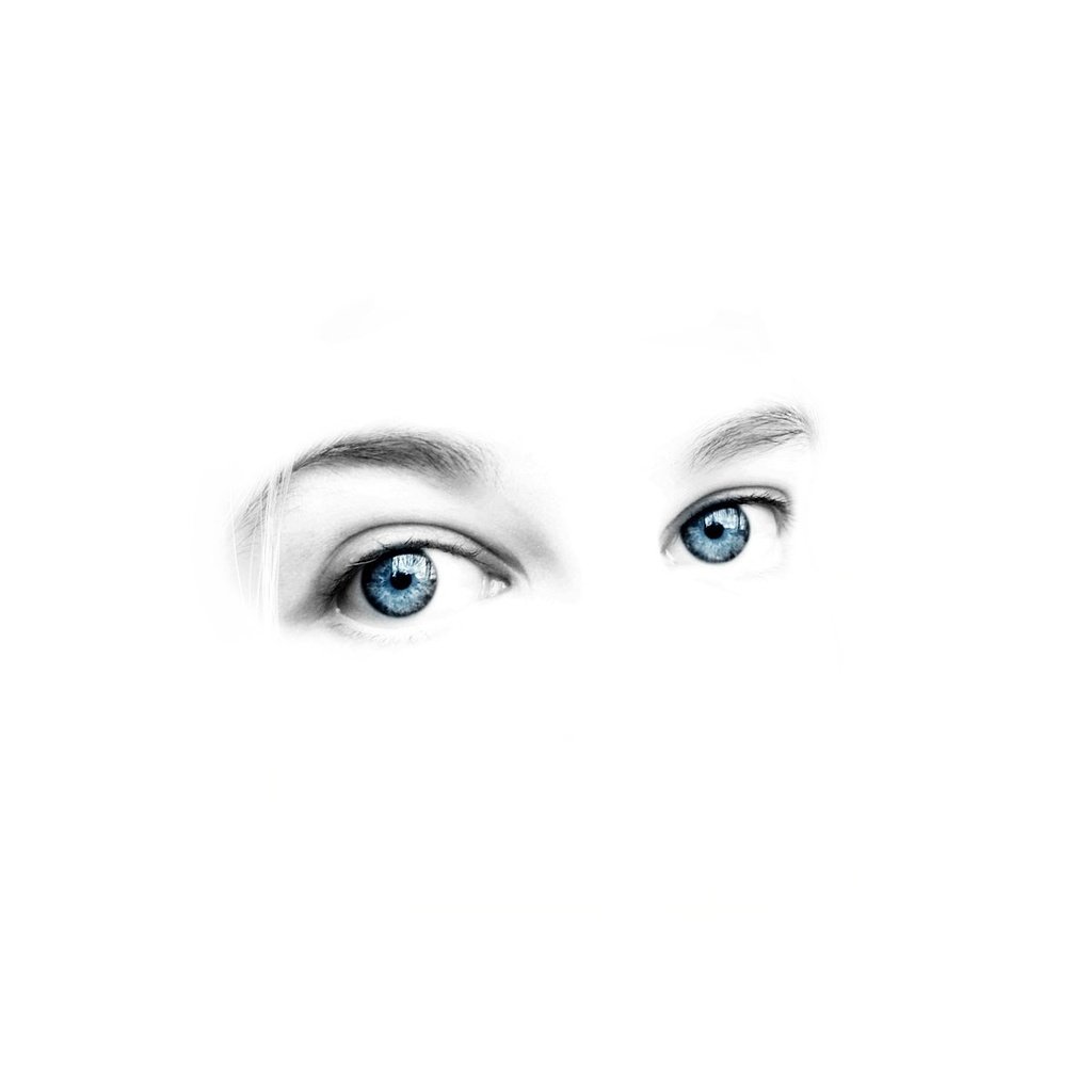 Обои глаза, человек, белый фон, eyes, people, white background разрешение 1920x1200 Загрузить