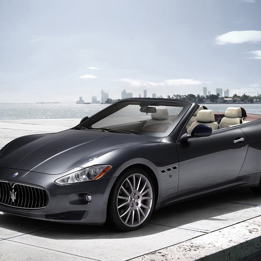 Обои море, кабриолет, мазерати, sea, convertible, maserati разрешение 1920x1200 Загрузить