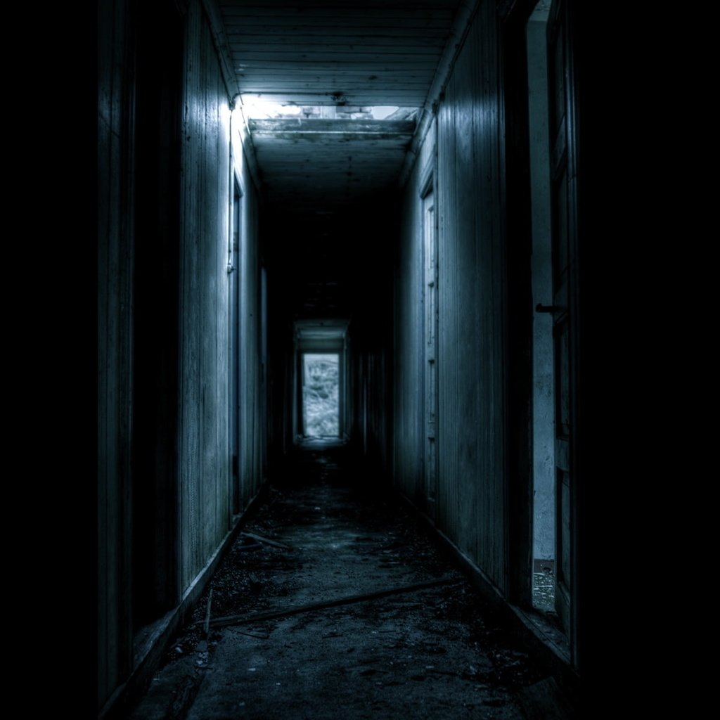 Обои развалины, темнота, коридор, двери, мрачно, the ruins, darkness, corridor, door, gloomy разрешение 1920x1200 Загрузить