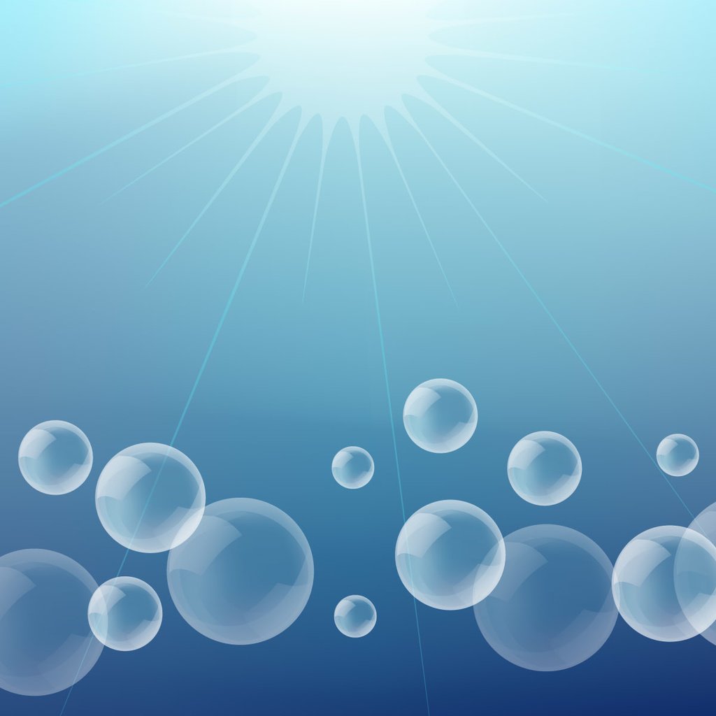 Обои свет, пузыри, голубое, light, bubbles, blue разрешение 1920x1200 Загрузить