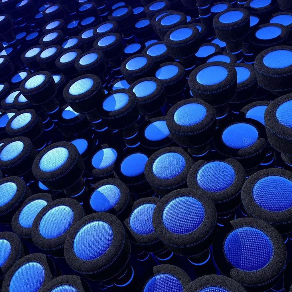 Обои абстракция, фон, синий, круги, кружки, 3д, abstraction, background, blue, circles, mugs, 3d разрешение 1920x1080 Загрузить