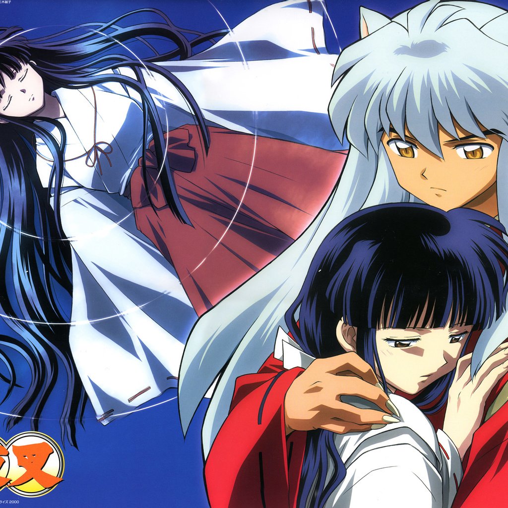 Обои inuyasha, kikyou разрешение 2500x1753 Загрузить