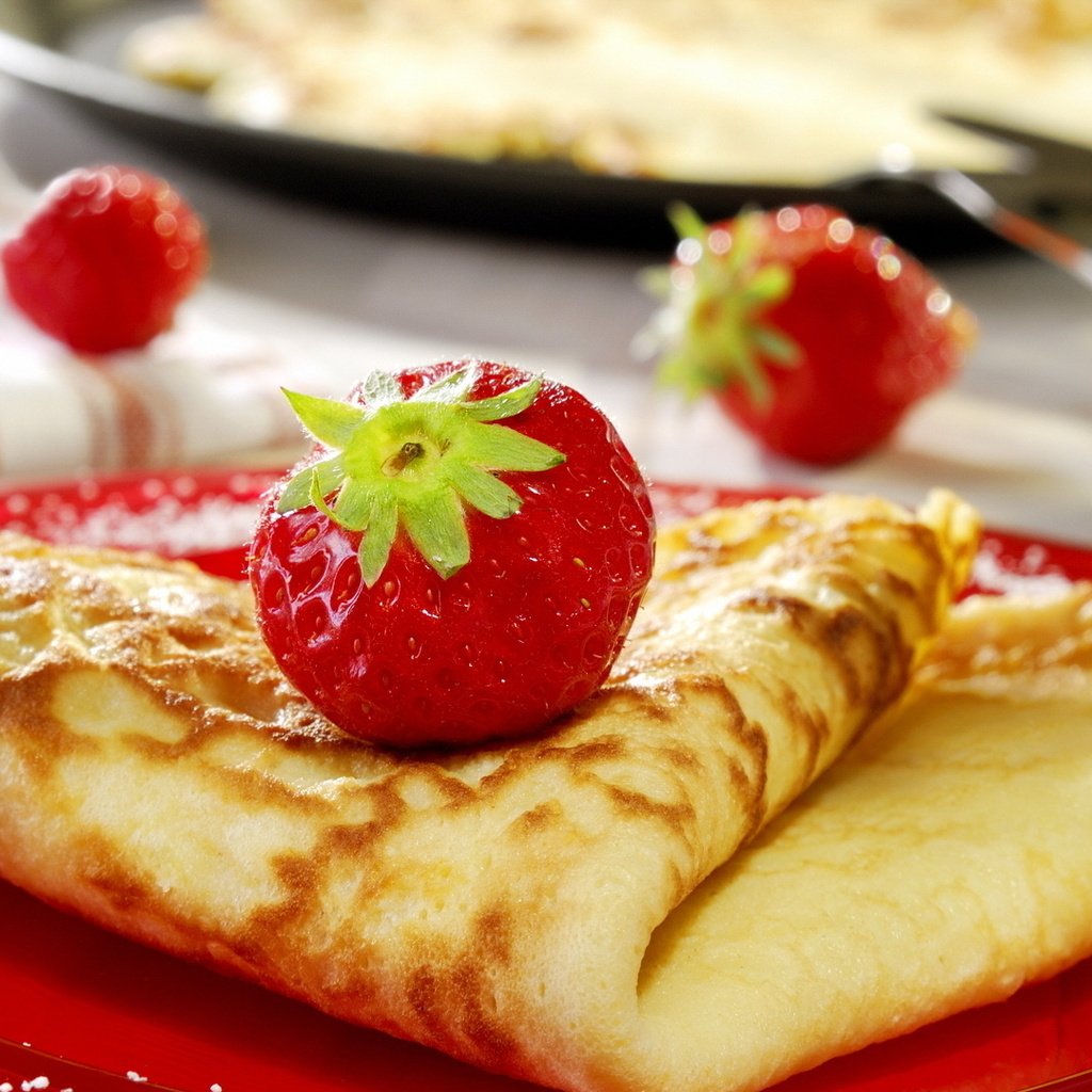 Обои клубника, блинчики, вкусно, вкусняшка, сироп, ням ням, strawberry, pancakes, delicious, yummy, syrup, yum yum разрешение 1920x1080 Загрузить