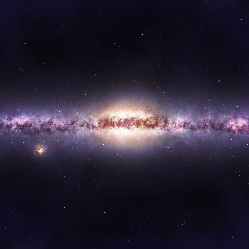 Обои галактика, млечный путь, milky way, galaxy, the milky way разрешение 1920x1080 Загрузить