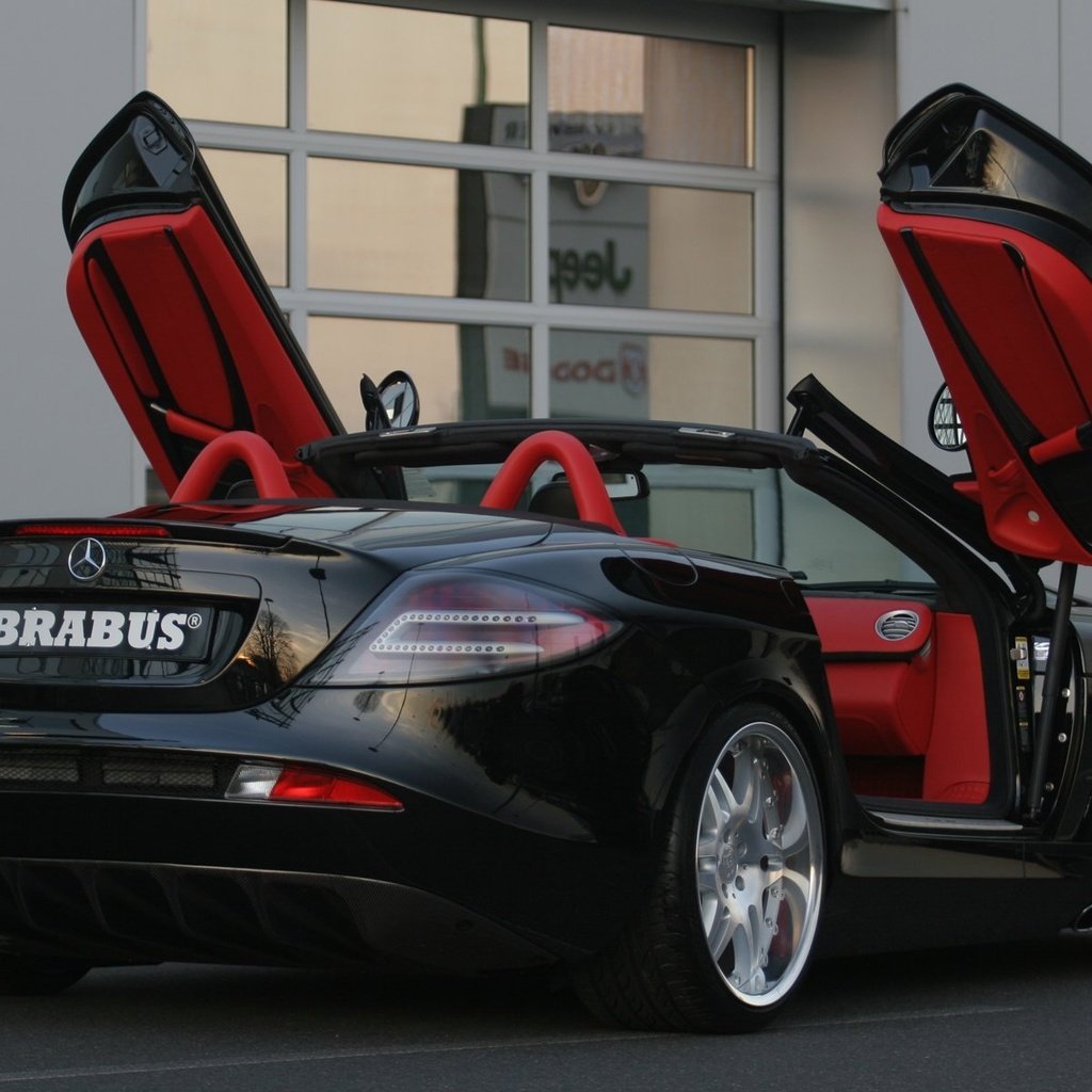 Обои mercedes slr mclaren от brabus, mercedes slr mclaren by brabus разрешение 1920x1200 Загрузить