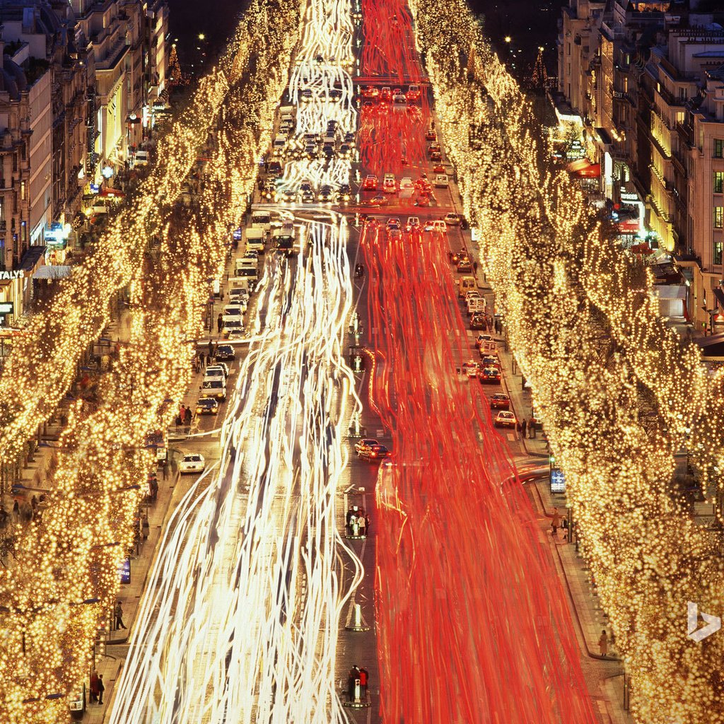 Обои париж, улица, елки, франция, рождество, елисейские поля, paris, street, tree, france, christmas, champs elysees разрешение 1920x1200 Загрузить