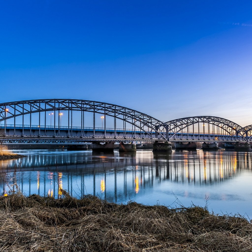 Обои река, мост, германия, гамбург, river, bridge, germany, hamburg разрешение 1920x1200 Загрузить