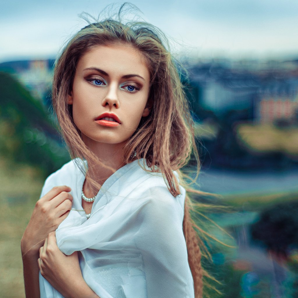 Обои глаза, девушка, портрет, модель, волосы, лицо, ветер, alek, eyes, girl, portrait, model, hair, face, the wind разрешение 2048x1365 Загрузить