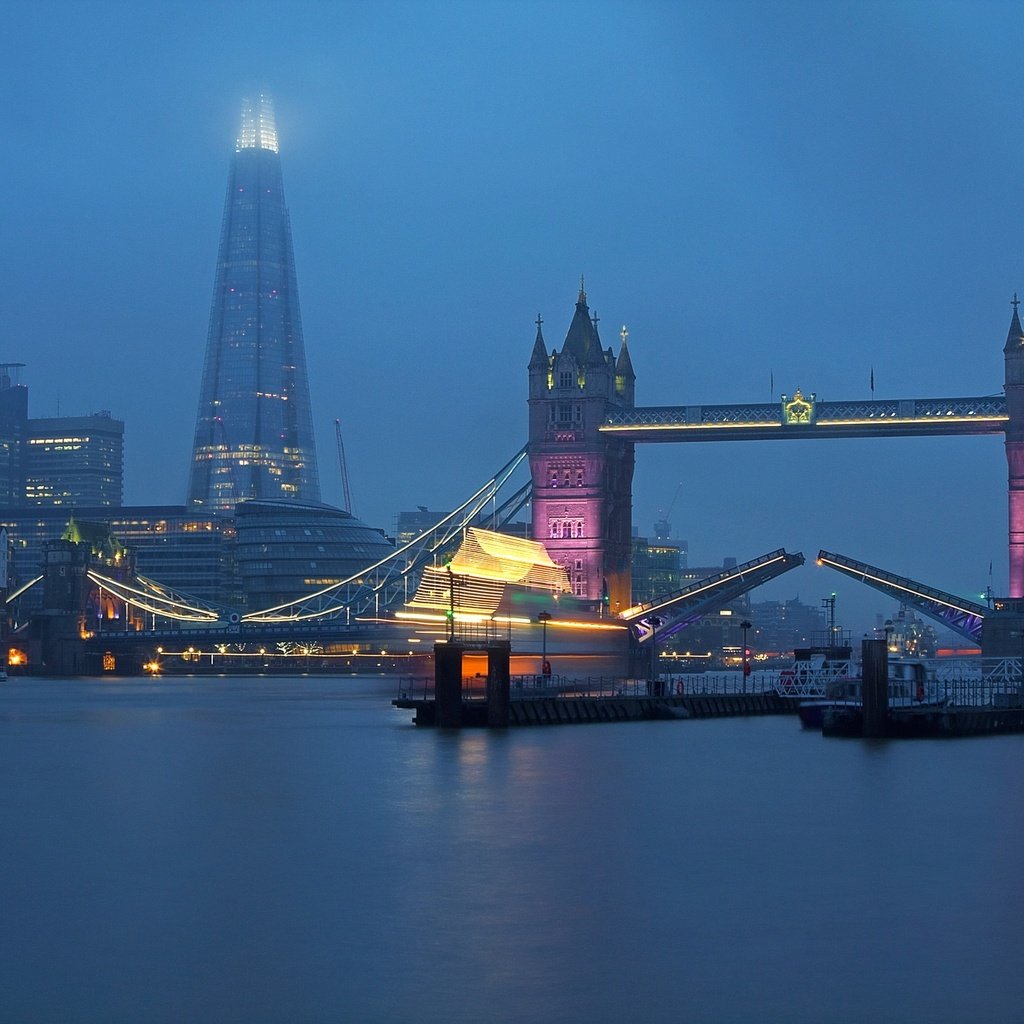Обои река, туман, лондон, темза, башня, англия, тауэрский мост, river, fog, london, thames, tower, england, tower bridge разрешение 2048x1365 Загрузить