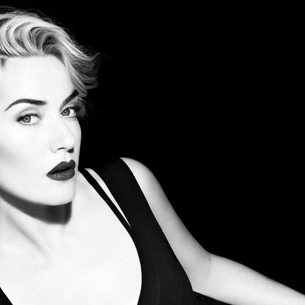 Обои поза, взгляд, чёрно-белое, актриса, кейт уинслет, pose, look, black and white, actress, kate winslet разрешение 1920x1080 Загрузить