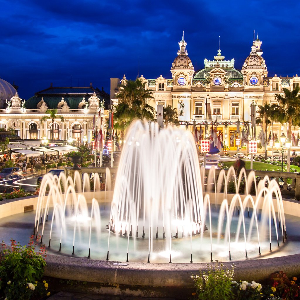 Обои фонтан, здание, опера, монако, монте-карло, fountain, the building, opera, monaco, monte carlo разрешение 3750x2500 Загрузить