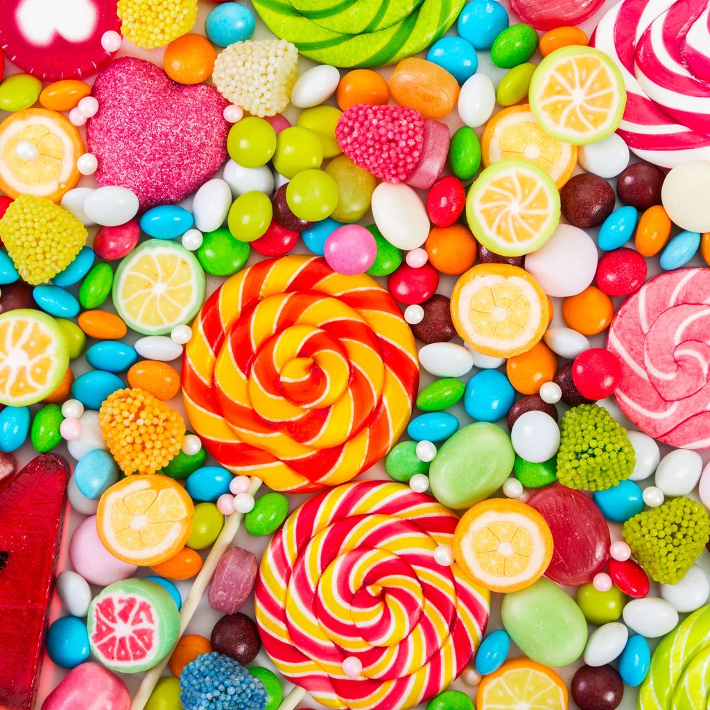 Обои разноцветные, конфеты, сладости, красочные, десерт, леденцы, карамель, мармелад, драже, pills, colorful, candy, sweets, dessert, lollipops, caramel, marmalade разрешение 3840x2400 Загрузить
