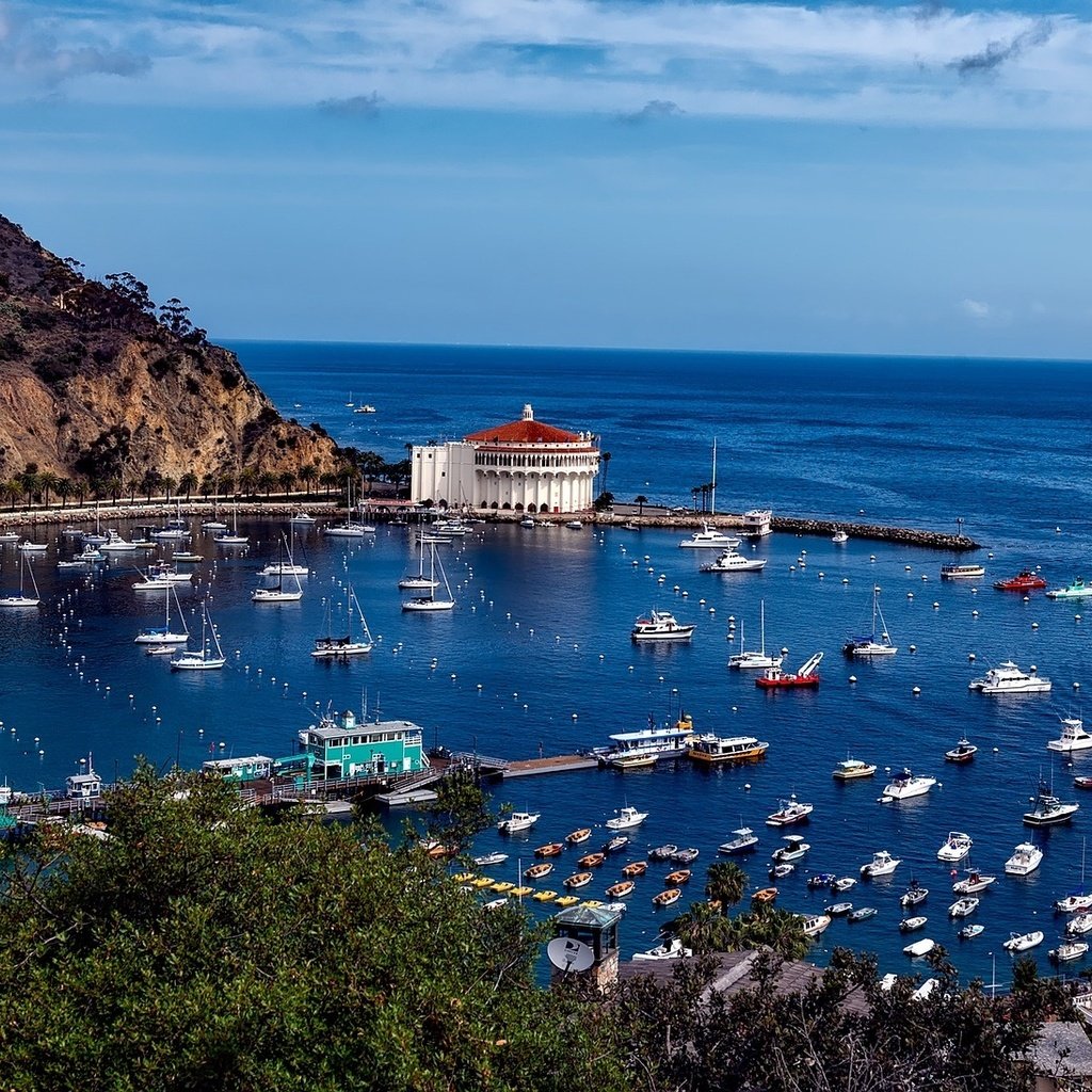 Обои море, панорама, побережье, сша, калифорния, остров catalina, санта-каталина, sea, panorama, coast, usa, ca, catalina island, santa catalina разрешение 1920x1095 Загрузить