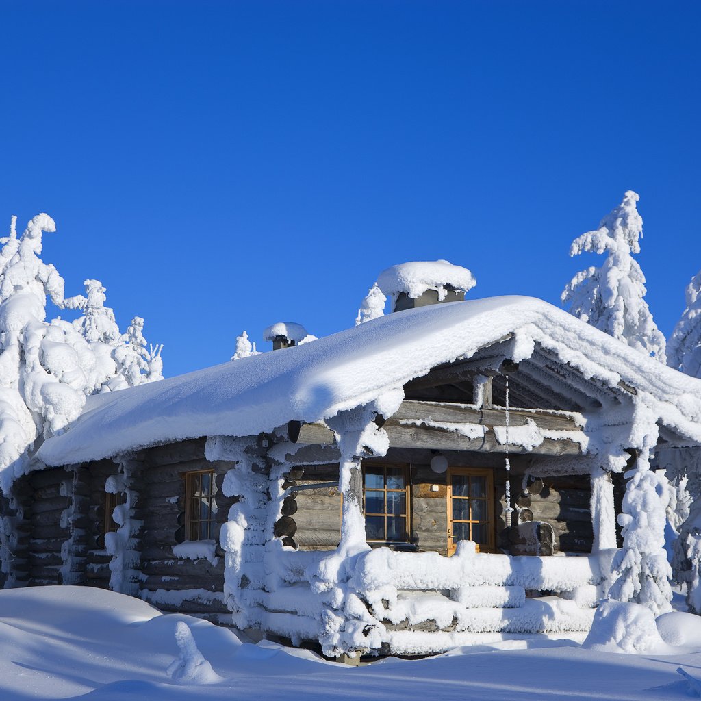Обои зима, дом, зимний лес, winter, house, winter forest разрешение 5616x3745 Загрузить
