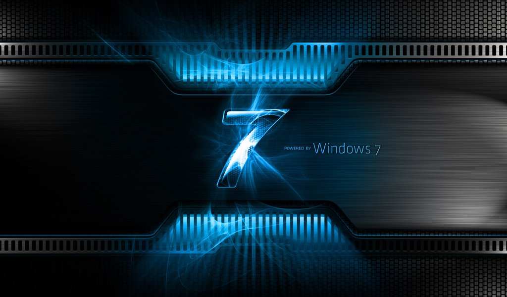 Обои голубая, windows 7, семерка, windows seven, ос, microsoft windows, blue, seven, os разрешение 1920x1080 Загрузить