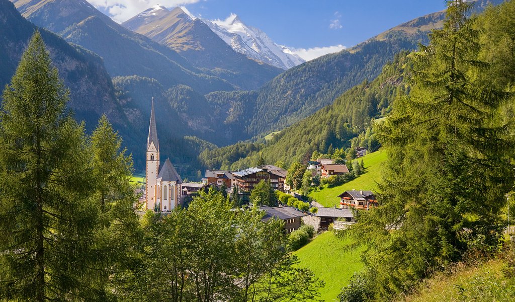 Обои австрия, хайлигенблут, austria, heiligenblut разрешение 1920x1080 Загрузить