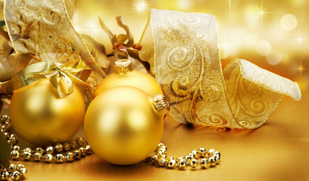 Обои новый год, зима, елочные игрушки, золотой фон, новогодние игрушки, новогодний шар, new year, winter, christmas decorations, golden background, christmas toys, christmas ball разрешение 1920x1200 Загрузить