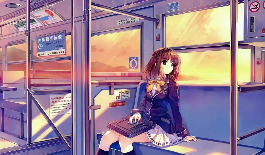 Обои девушка, аниме, метро, portfel, girl, anime, metro разрешение 5890x4021 Загрузить