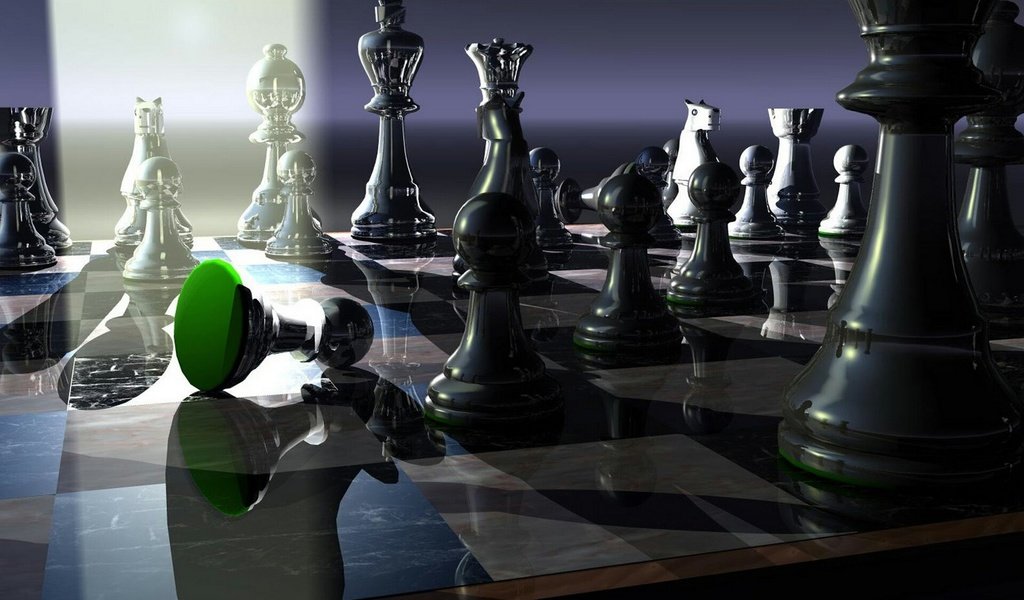 Обои 3d art шахматы, 3d art chess разрешение 1920x1440 Загрузить