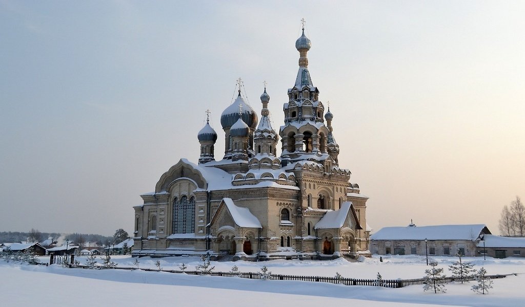 Обои спасский храм, church of the savior разрешение 2560x1440 Загрузить