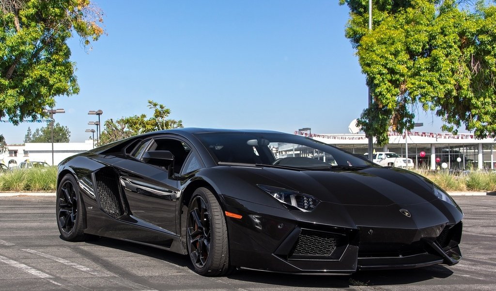 Обои блака, ламборгини, авентадор, lp700-4, black, lamborghini, aventador разрешение 1920x1200 Загрузить