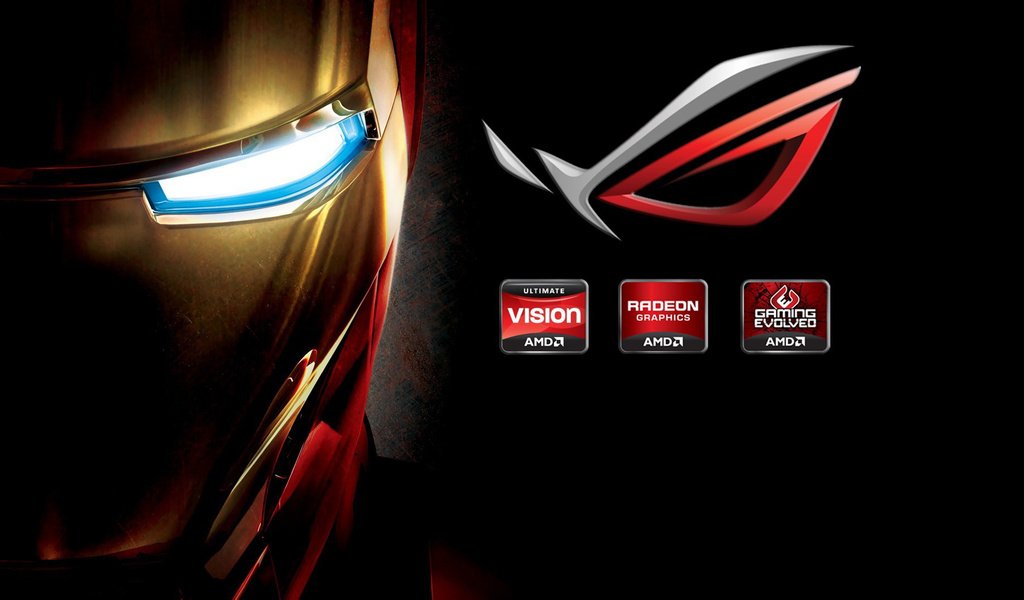 Обои amd iron man разрешение 1920x1080 Загрузить