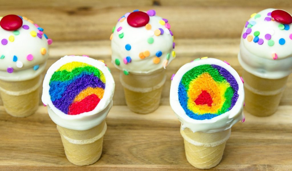 Обои мороженое, разноцветное, десерт, ice cream, colorful, dessert разрешение 1920x1080 Загрузить