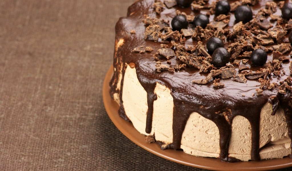 Обои торт, десерт, шоколадный, cake, dessert, chocolate разрешение 1920x1200 Загрузить