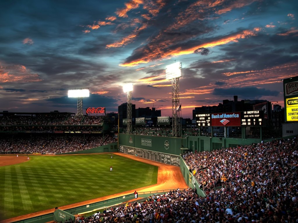 Обои облака, парк, люди, бостон, fenway, beysball, бейсбол, clouds, park, people, boston, baseball разрешение 4033x2825 Загрузить