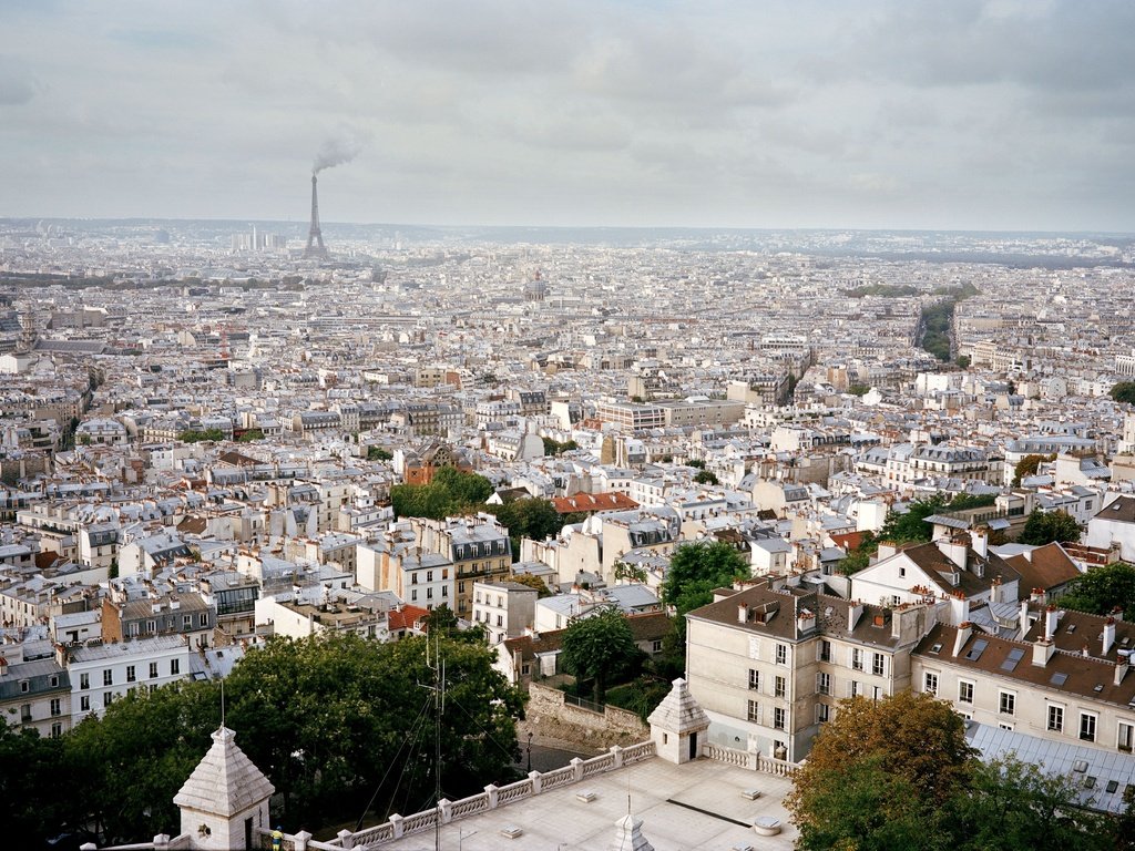 Обои вид сверху, дома, париж, франция, крыши, the view from the top, home, paris, france, roof разрешение 5600x3733 Загрузить