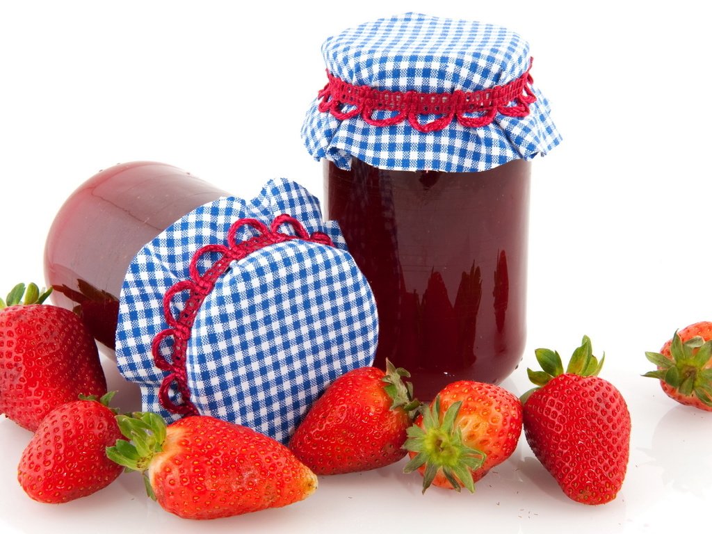 Обои еда, клубника, салфетка, сладкое, запасы на зиму, food, strawberry, napkin, sweet, stocks for the winter разрешение 1920x1080 Загрузить