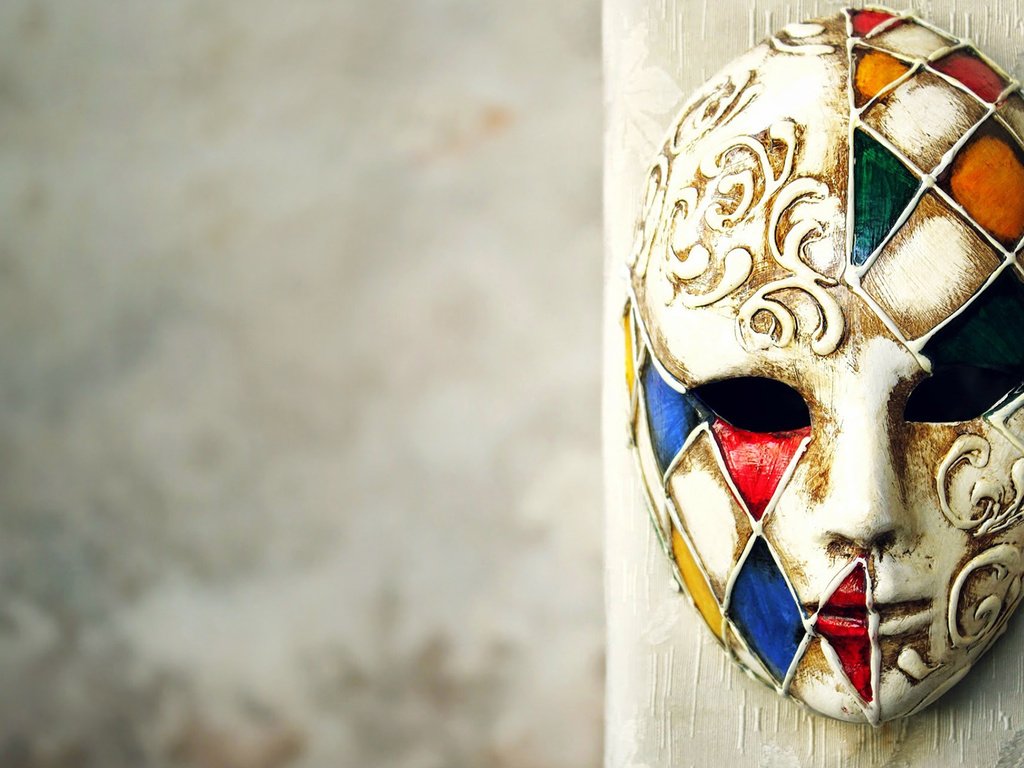 Обои маска, стена, карнавал, маскарад, mask, wall, carnival, masquerade разрешение 1920x1200 Загрузить