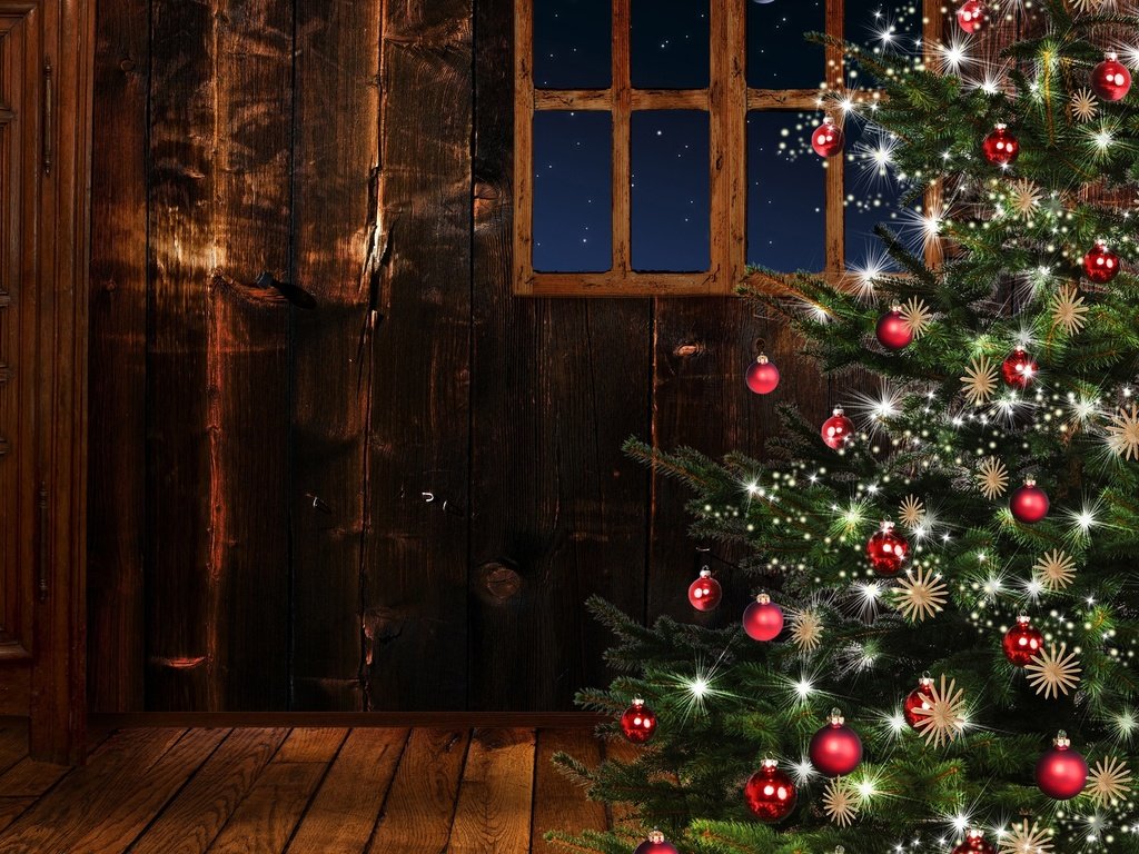 Обои новый год, елка, шары, окно, рождество, елочные игрушки, new year, tree, balls, window, christmas, christmas decorations разрешение 2880x1800 Загрузить
