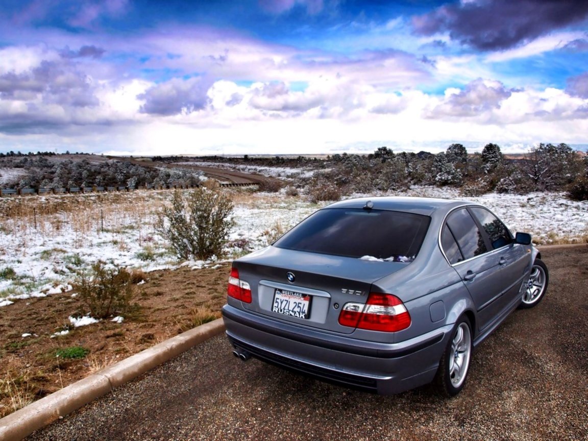 Обои дорога, обочина, бмв, road, roadside, bmw разрешение 2400x1800 Загрузить