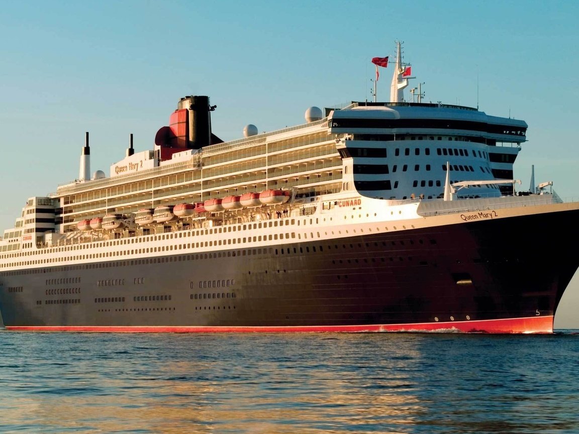 Обои вода, корабль, пароход, судно, куин мэри, water, ship, steamer, the ship, queen mary разрешение 1920x1080 Загрузить