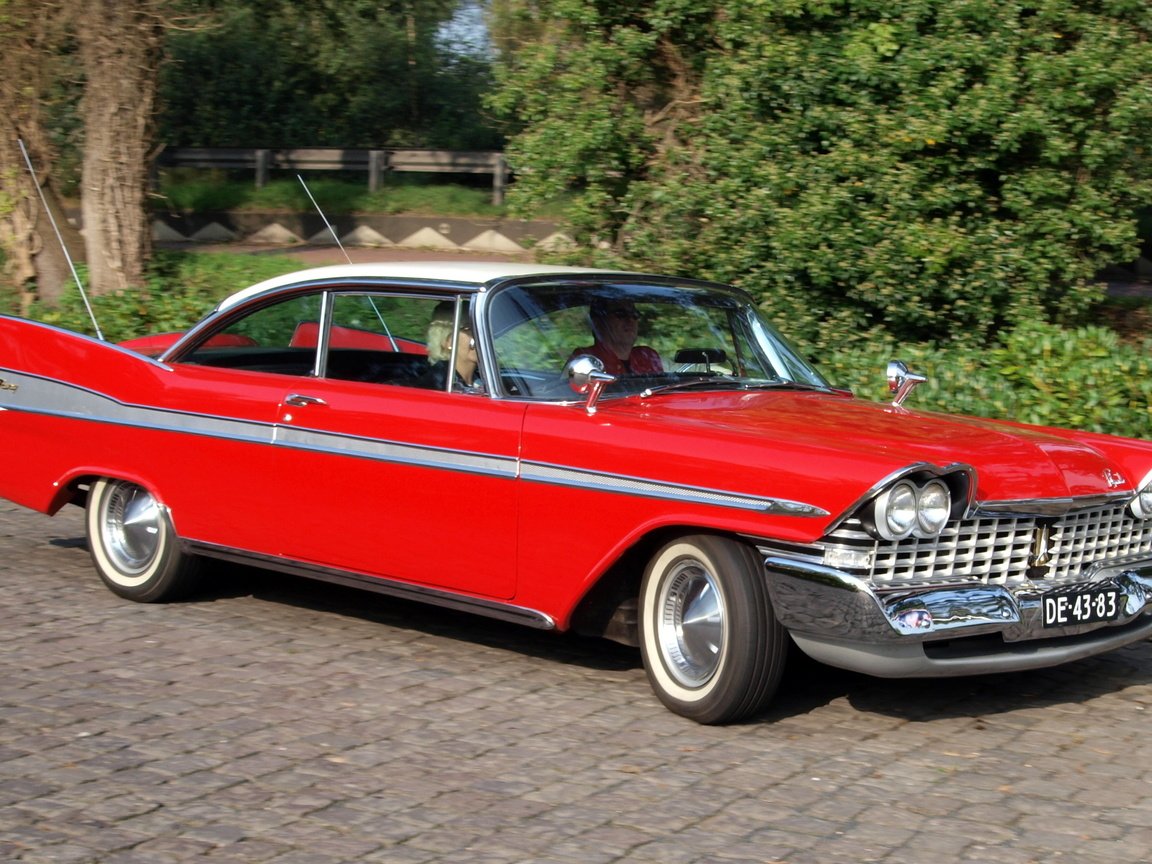 Обои америка, красный, сша, автомобиль, plymouth sport fury, america, red, usa, car разрешение 2560x1600 Загрузить