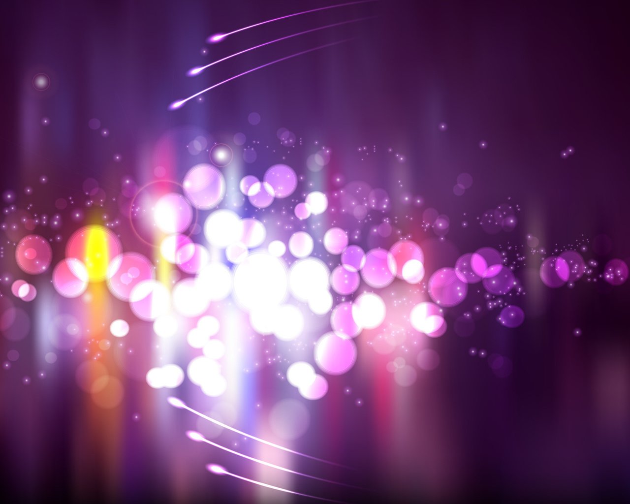 Обои огни, фиолетовый, круги, яркие, lights, purple, circles, bright разрешение 2560x1600 Загрузить