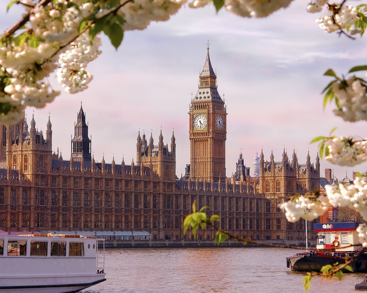 Обои река, лондон, темза, англия, биг бен, big-ben, парламент, river, london, thames, england, big ben, parliament разрешение 2560x1702 Загрузить