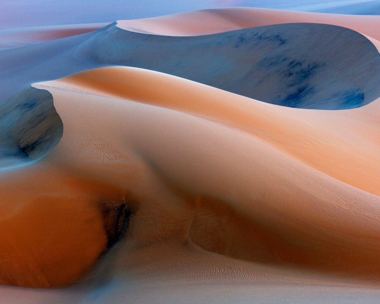 Обои песок, дюны, dune before sunrise, sand, dunes разрешение 1920x1080 Загрузить