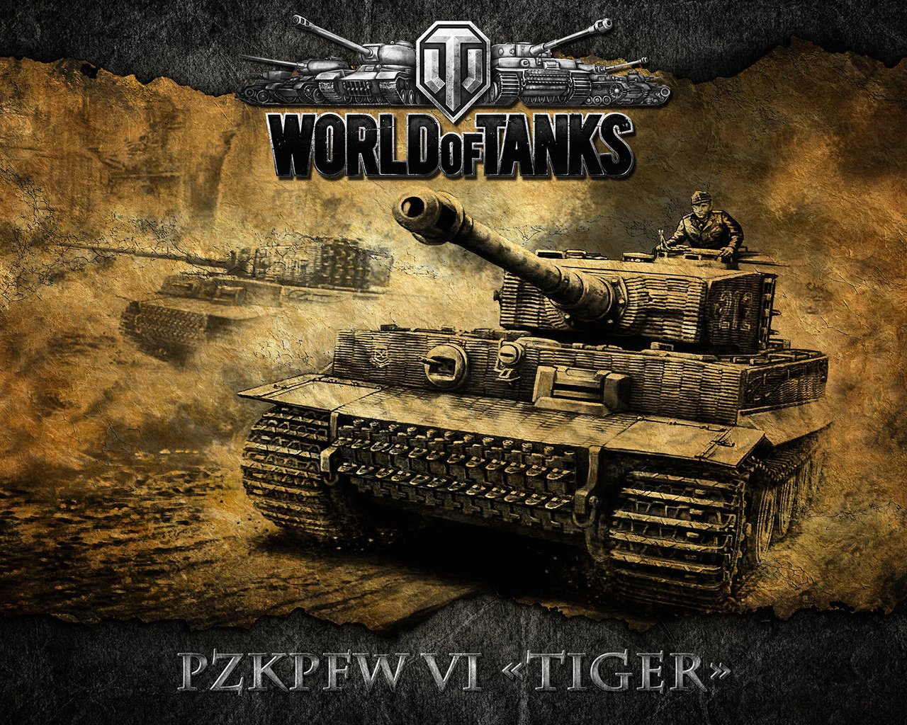 Обои тигр, танки, германия, мир танков, wot, pzkpfw vi tiger, тяжелый танк, tiger, tanks, germany, world of tanks, heavy tank разрешение 1920x1200 Загрузить