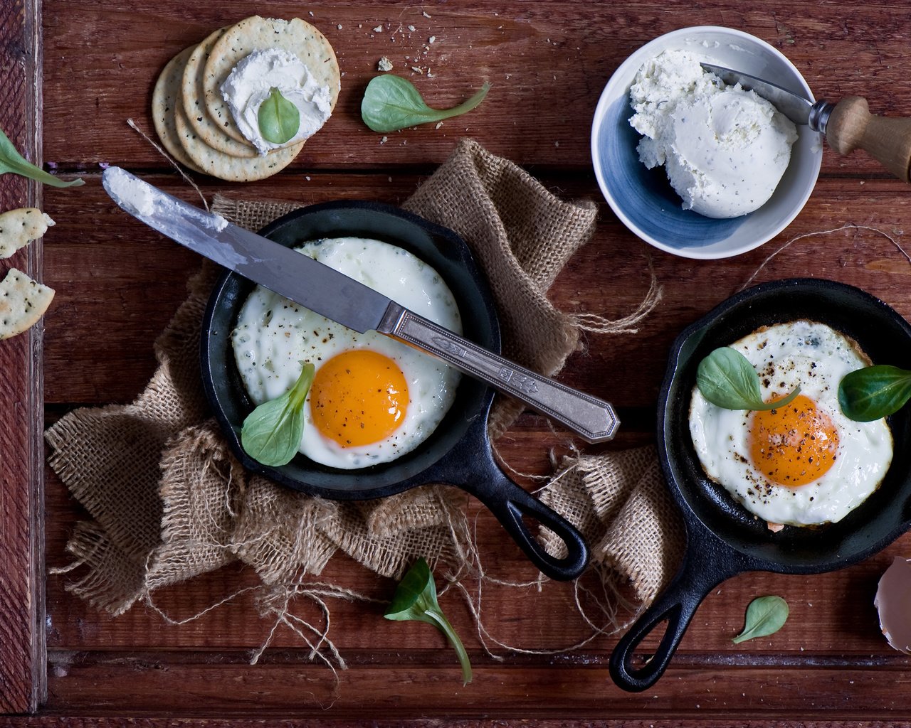 Обои завтрак, яйца, натюрморт, яичница, anna verdina, яицо, breakfast, eggs, still life, scrambled eggs, egg разрешение 2000x1337 Загрузить