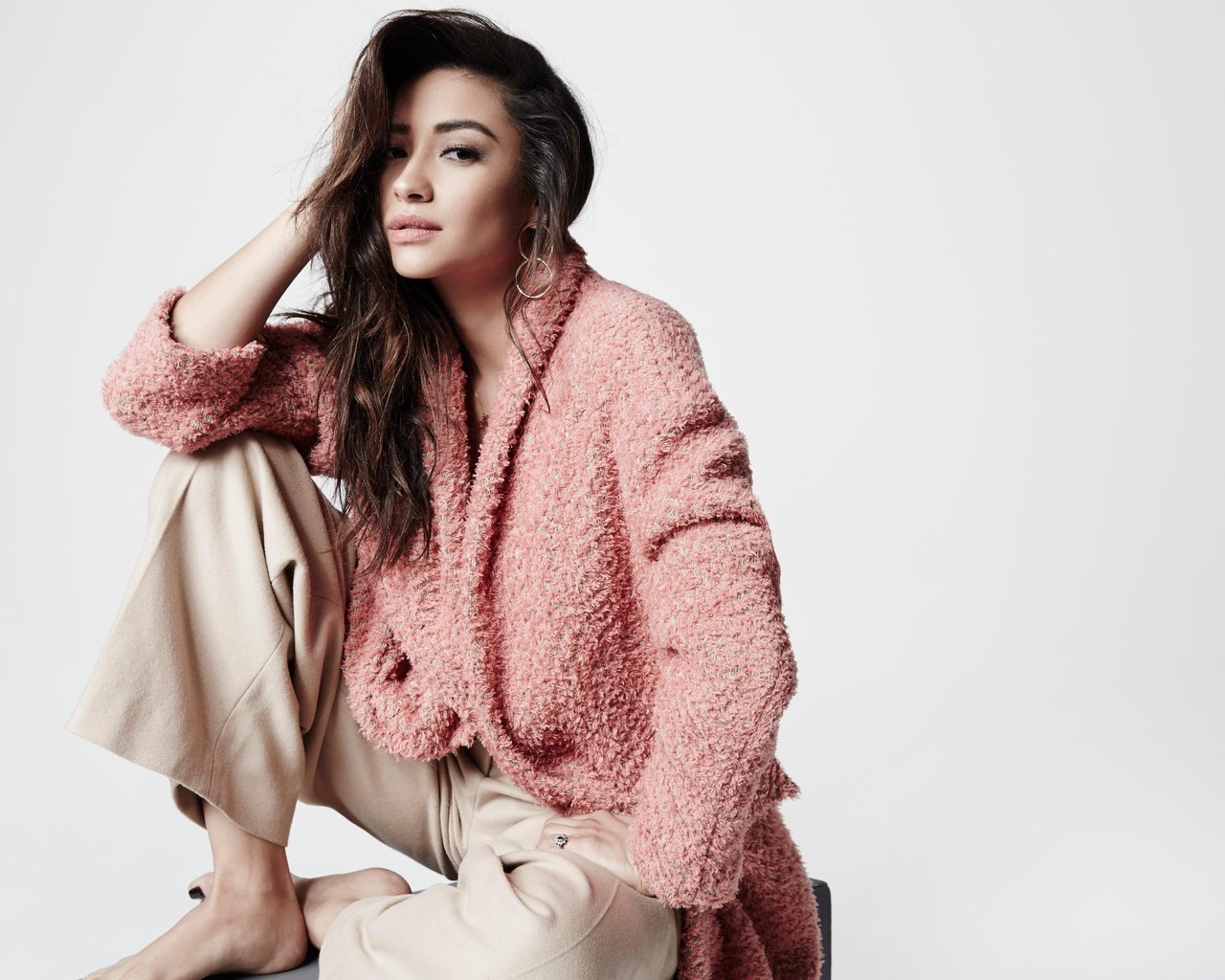 Обои девушка, брюнетка, актриса, шей митчелл, girl, brunette, actress, shay mitchell разрешение 5119x3531 Загрузить