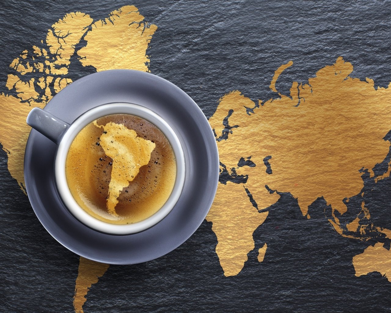 Обои кофе, карта, чашка, coffee, map, cup разрешение 2560x1600 Загрузить