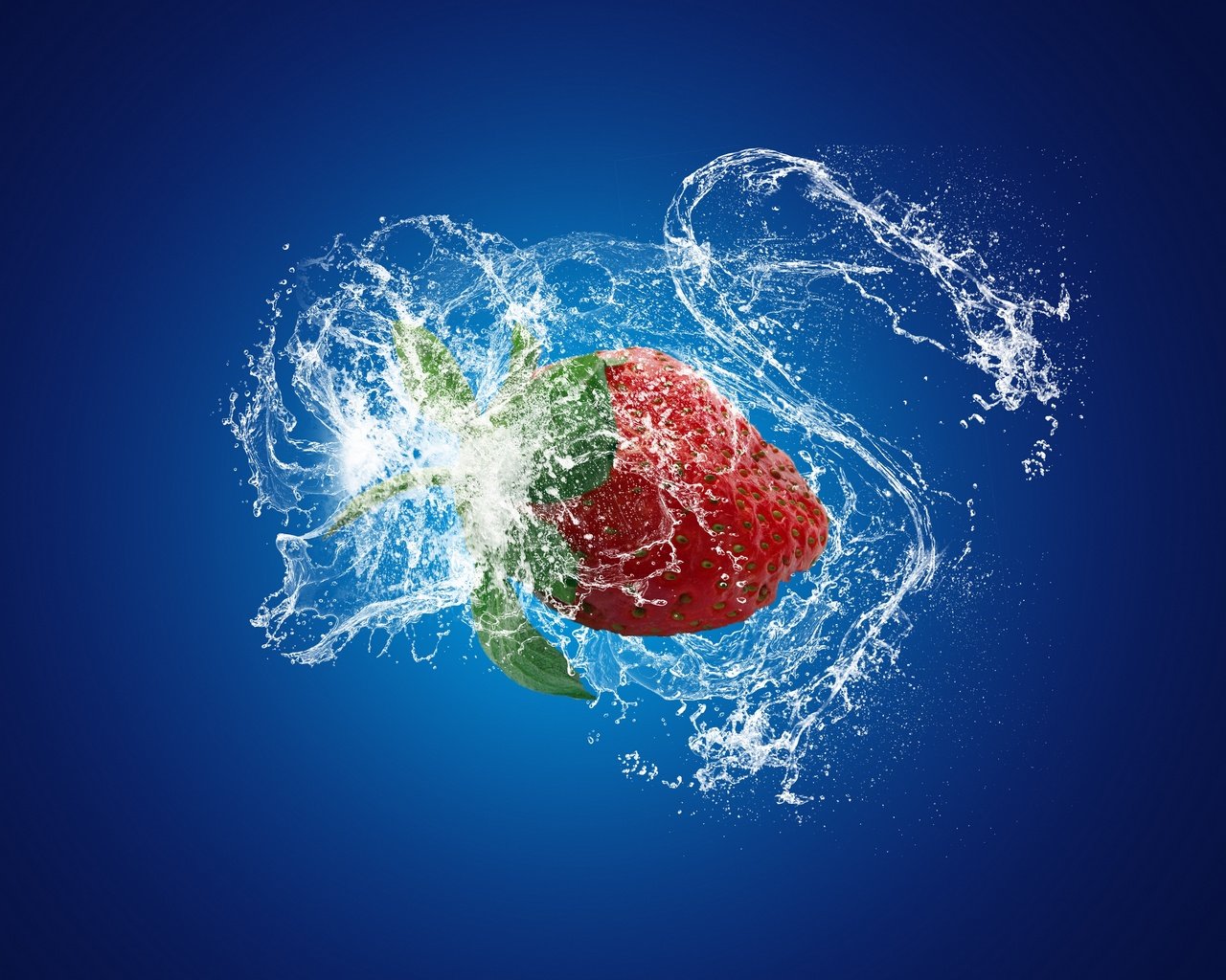 Обои вода, фон, ягода, клубника, брызги, water, background, berry, strawberry, squirt разрешение 2880x2468 Загрузить