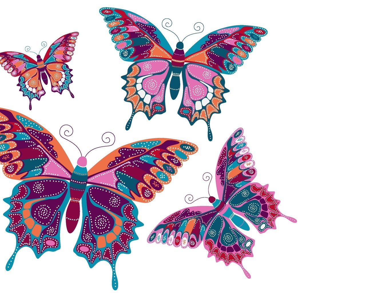 Обои фон, вектор, бабочки, background, vector, butterfly разрешение 3000x2120 Загрузить