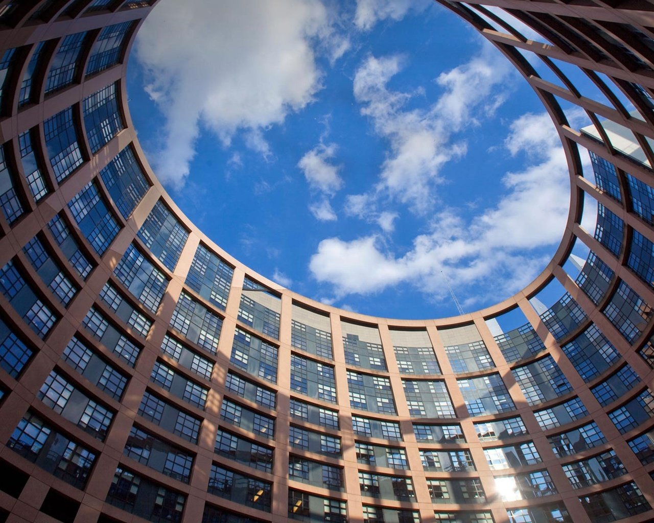 Обои здание, франция, страсбург, европейский парламент, the building, france, strasbourg, the european parliament разрешение 1920x1080 Загрузить