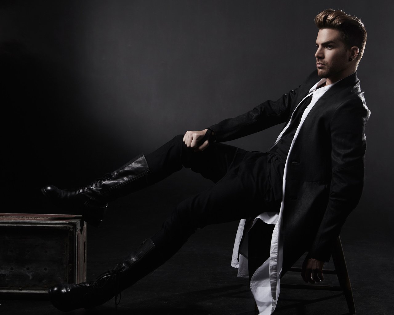 Обои мужчина, певец, музыкант, adam lambert, male, singer, musician разрешение 3840x2400 Загрузить